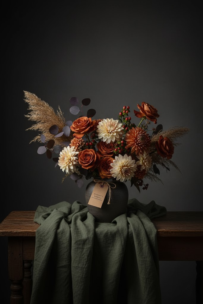 Autumn's Embrace Botanical Arrangement